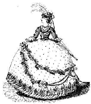 dCourt dress artificial flower trim shirt July 1800